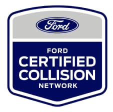 Ford Certified Collision Network logo.
